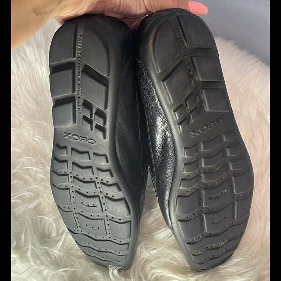 Geox Mens Leather Horsebit Top Stitched Slip On Loafers Black Size 42 US SZ 9 - Picture 8 of 8